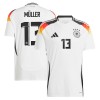 Camisola Alemanha Muller 13 Homen Equipamento 1ª Euro 2024